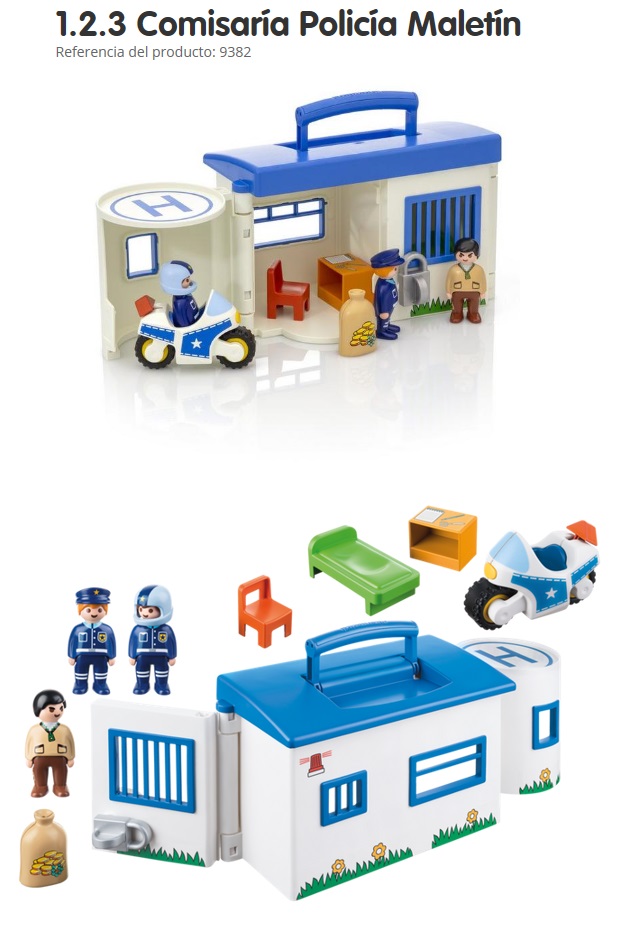 Playmobil 123 best sale comisaria policia